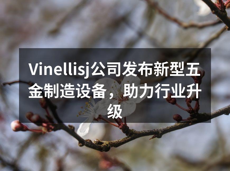Vinellisj公司发布新型五金制造设备，助力行业升级